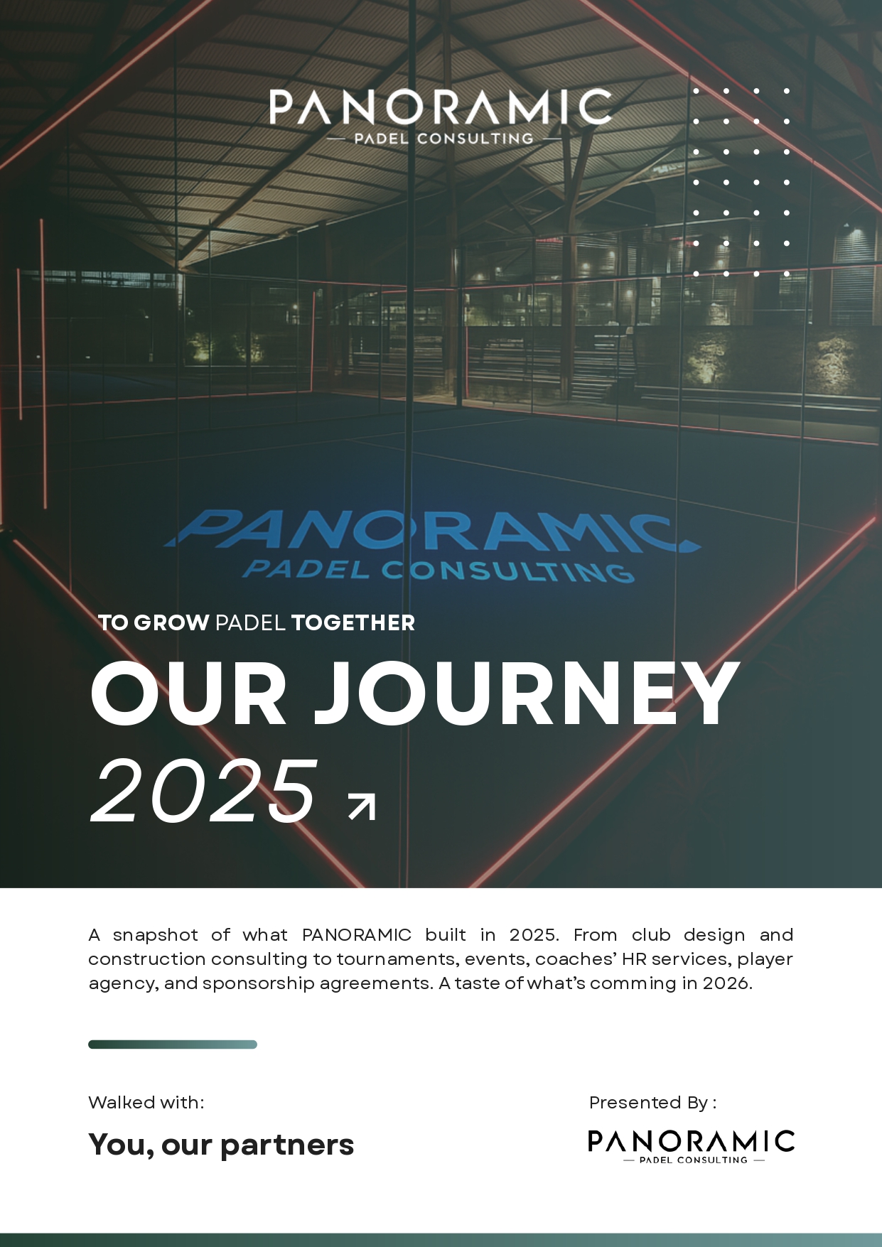 2025, A YEAR OF BUILDING. IDEAS, PROJECTS, PARTNERSHIPS, AND PEOPLE