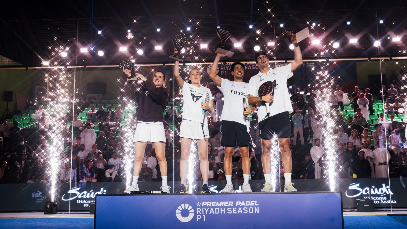 FROM RIYADH TO THE WORLD: THE FCP PLAYERS ARI SANCHEZ & ANDREA USTERO WIN THE FIRST PREMIER PADEL OF THE SEASON