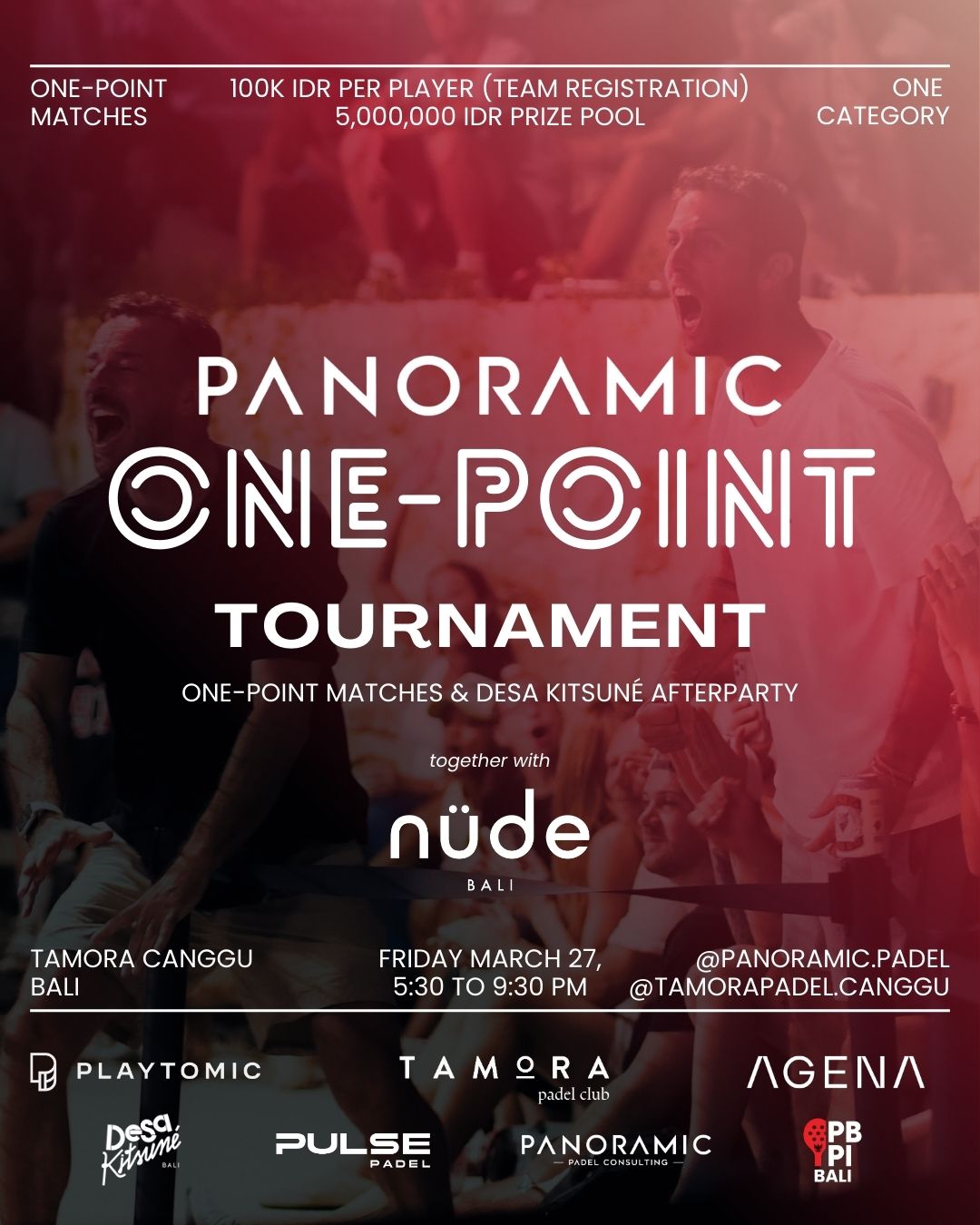 THE PANORAMIC ONE-POINT TOURNAMENT IS LIVE!